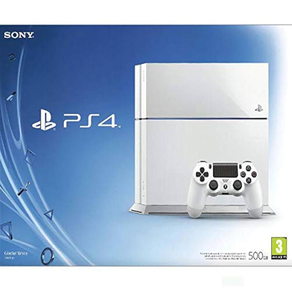 SONY PLAYSTATION 4 (PS4) CONSOLE 500 GB GLACIER WHITE (PAL